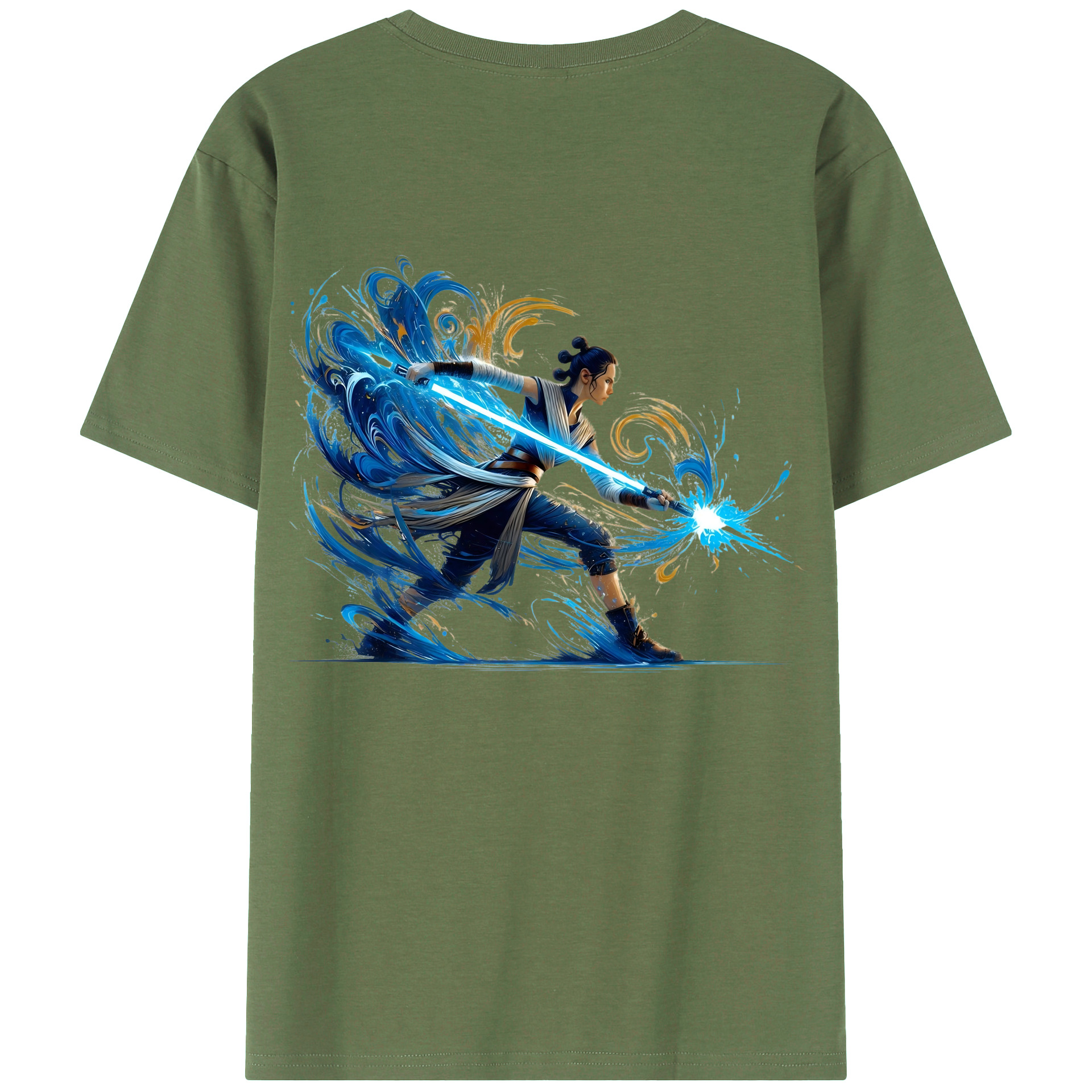 （画像用） スター・ウォーズ Star Wars 綿100％ メンズ半袖Tシャツ（バックプリント） 通気性